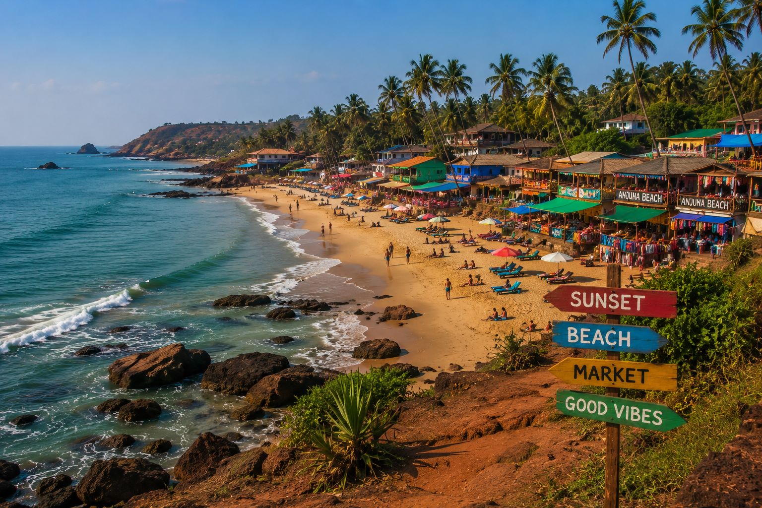 Anjuna Beach Goa