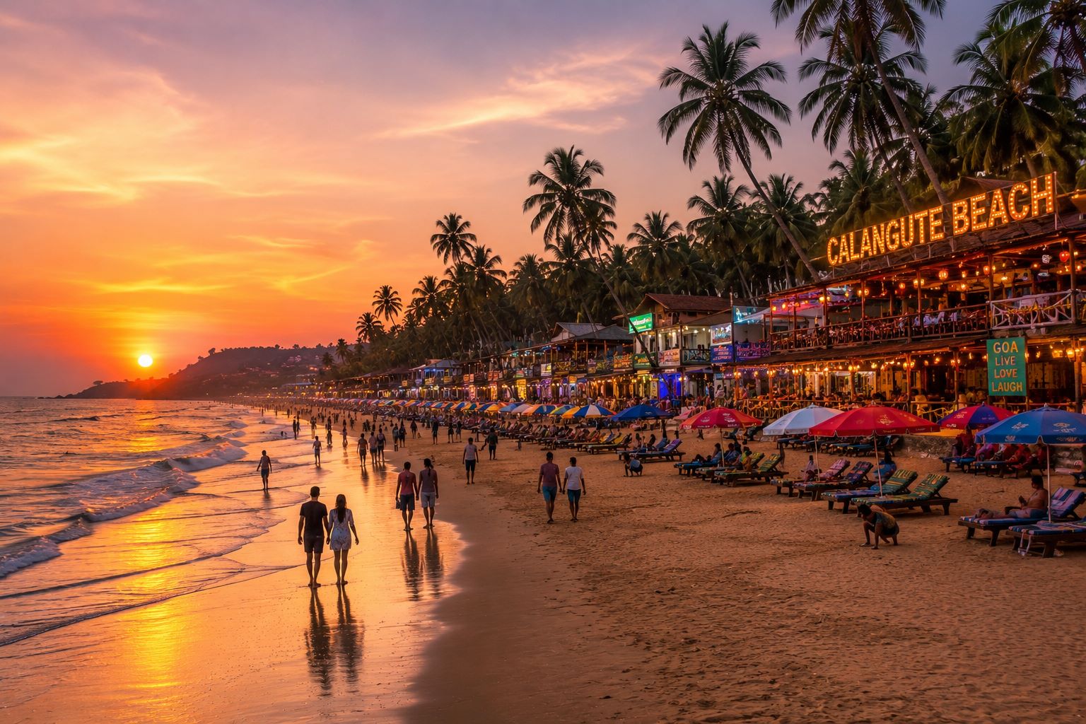 Calangute Beach Goa