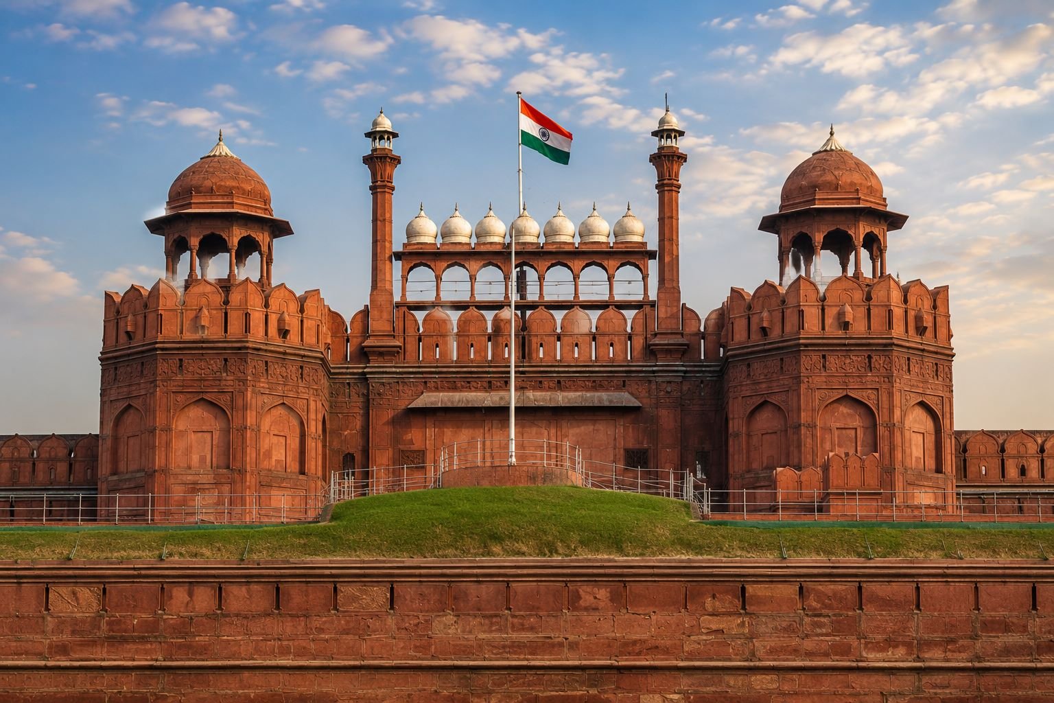 Red Fort historic landmark in Delhi