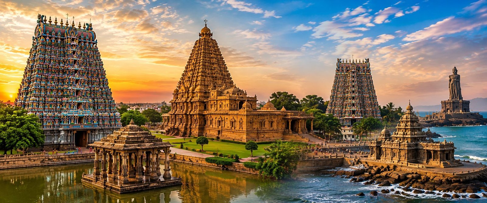 Tamil Nadu temple heritage and spiritual tourism landscape