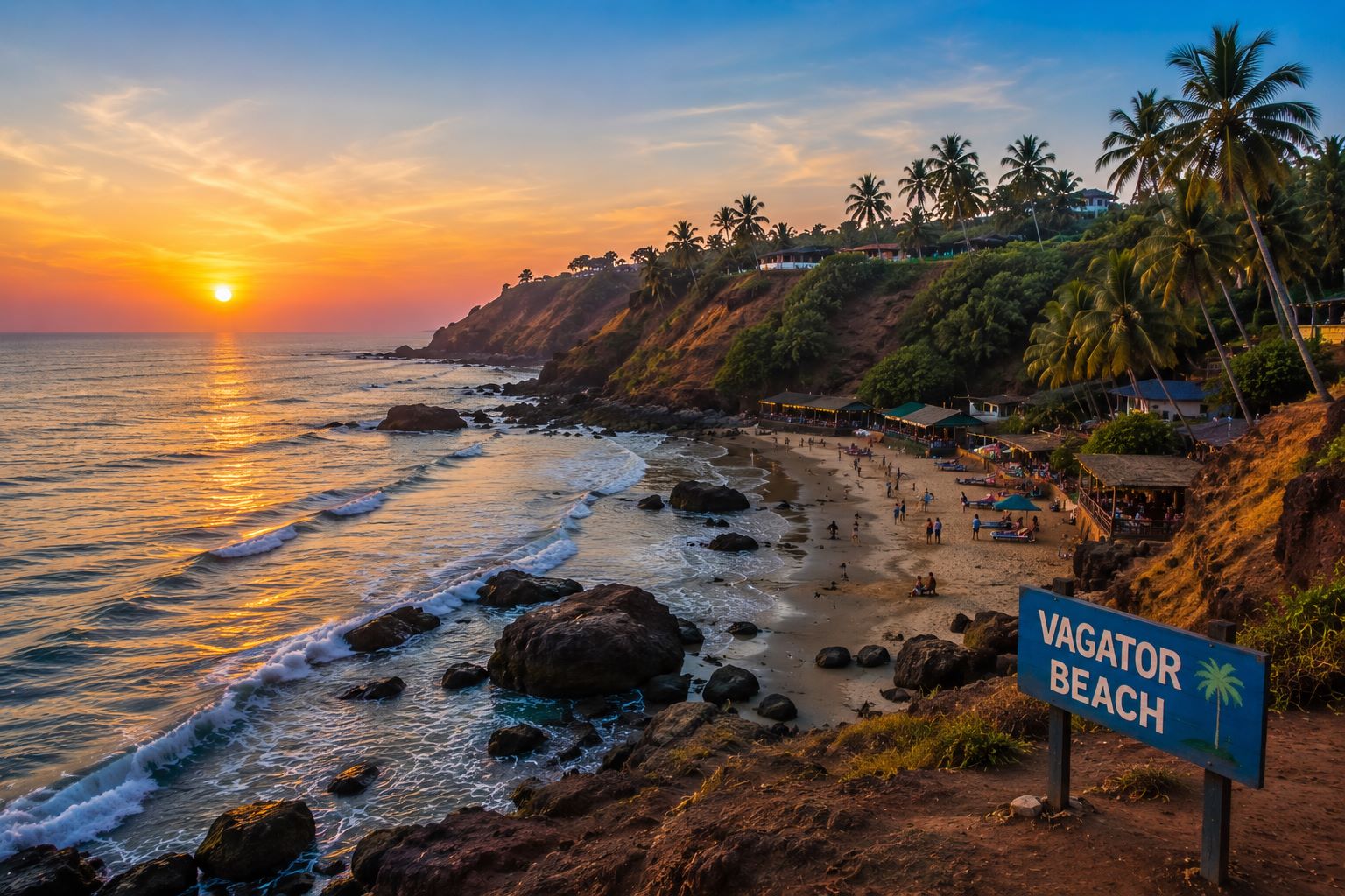 Vagator Beach Goa