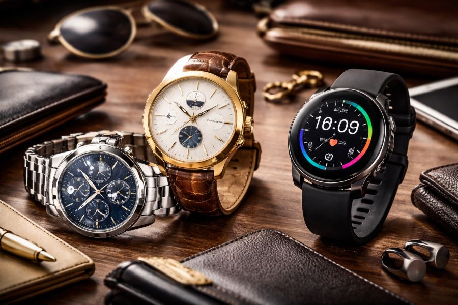 Luxury and modern wristwatches representing style, technology, and everyday utility in global fashion